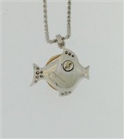 Collar Damiani Mujer in Oro Diamante 0.13 Ct 1230 - 1230